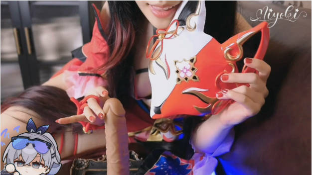 【丝袜美腿控狂喜】国产二次元福利姬Coser「铃木美咲」大尺度私拍《崩坏》来自花火的口语调情、足交调教与口爆服务