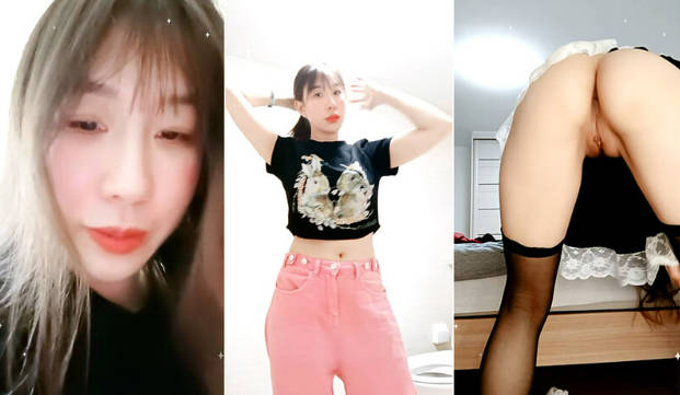 紅唇顏值美女幼師下班居家撩騷,可愛女仆裝,在家和在學校完全兩種氣質