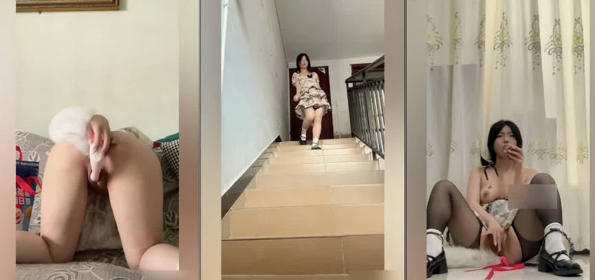青岛高颜值反差母狗【胡雯欣】06年嫩妹，耐不住寂寞，被金主网调，各种淫态非常母狗