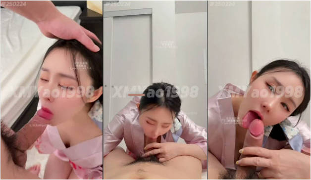 推特性爱大师95后绿帽情侣美腿女王「汐梦瑶」《撕咬口交》像吃食物一样用力撕咬肉棒，在肉棒上留下牙印，在用舌头把它抚平！